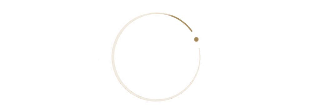 Lifestyle Psychiatry Healthcare logo: an open circle that closes in a short gold arc and dot, above the word LIFESTYLE in wide capitals and PSYCHIATRY HEALTHCARE in gold.